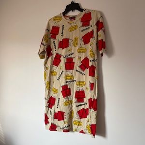 NWT: Zara Peanuts T-shirt Dress